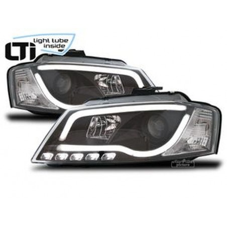 LTI Projecteurs Light Tube Inside pour AUDI A3 (8P)