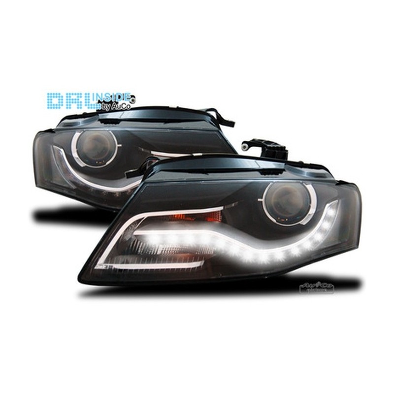 Projecteurs avec Feux Diurnes à LED Audi A4 (B8)