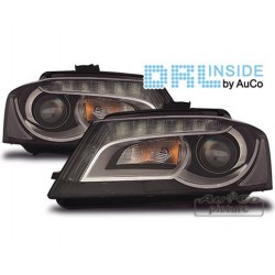 Projecteurs avec Feux Diurnes pour AUDI A3 (8P)