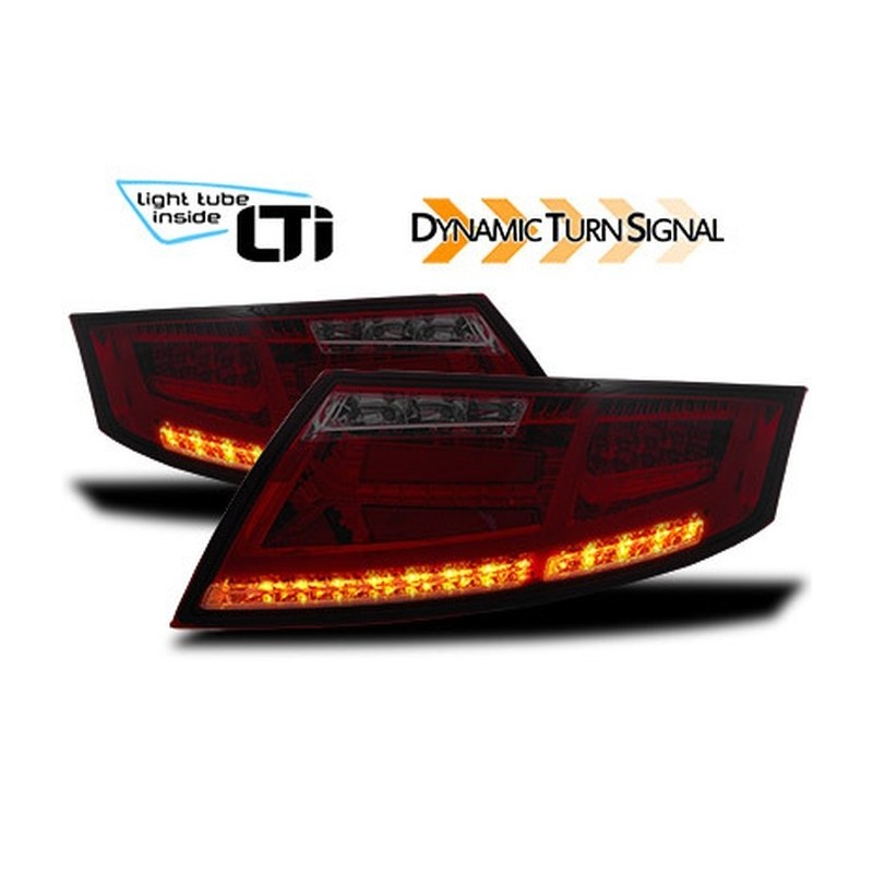 Feux arrière LTI avec blinker dynamique pour Audi TT (8J)
