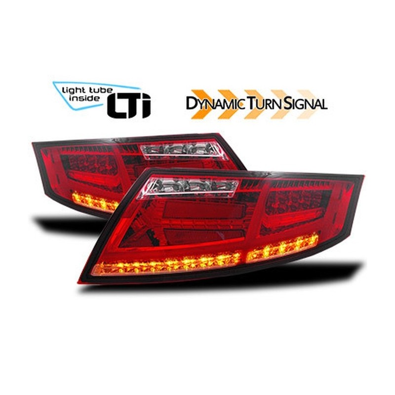 Feux arrière LTI avec blinker dynamique pour AUDI TT (8J)