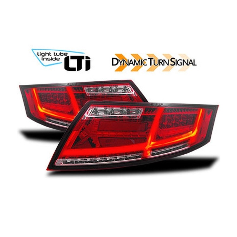 Feux arrière LTI avec blinker dynamique pour AUDI TT (8J)