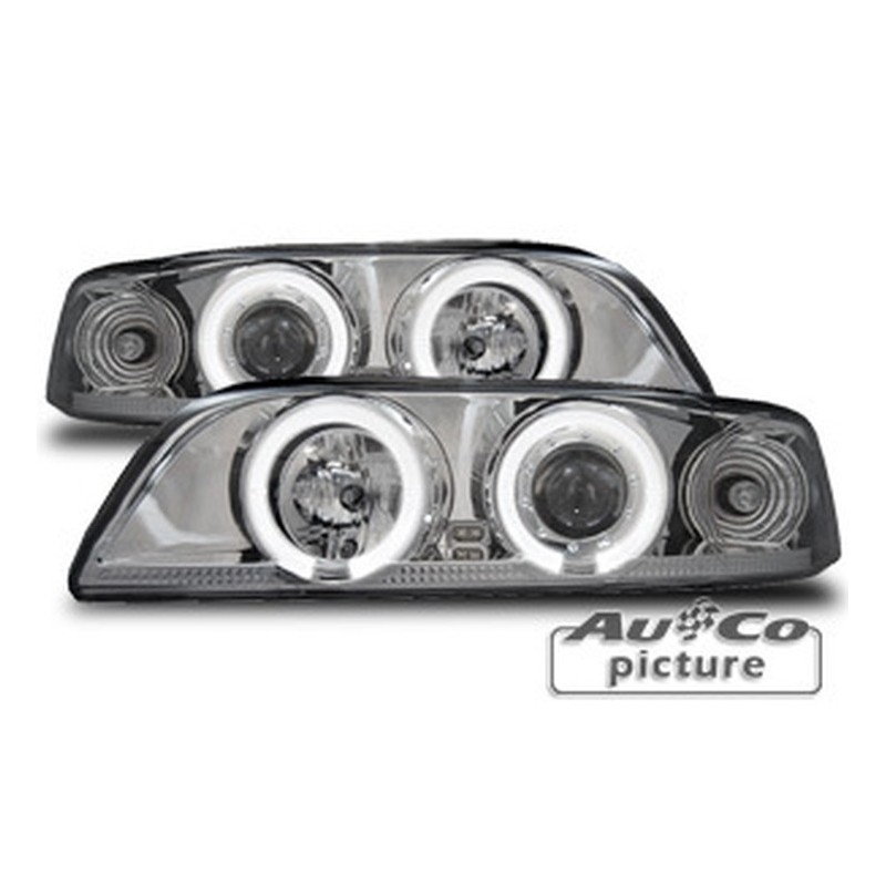 Projecteurs  avec 2 Angel Eyes  BMW E39