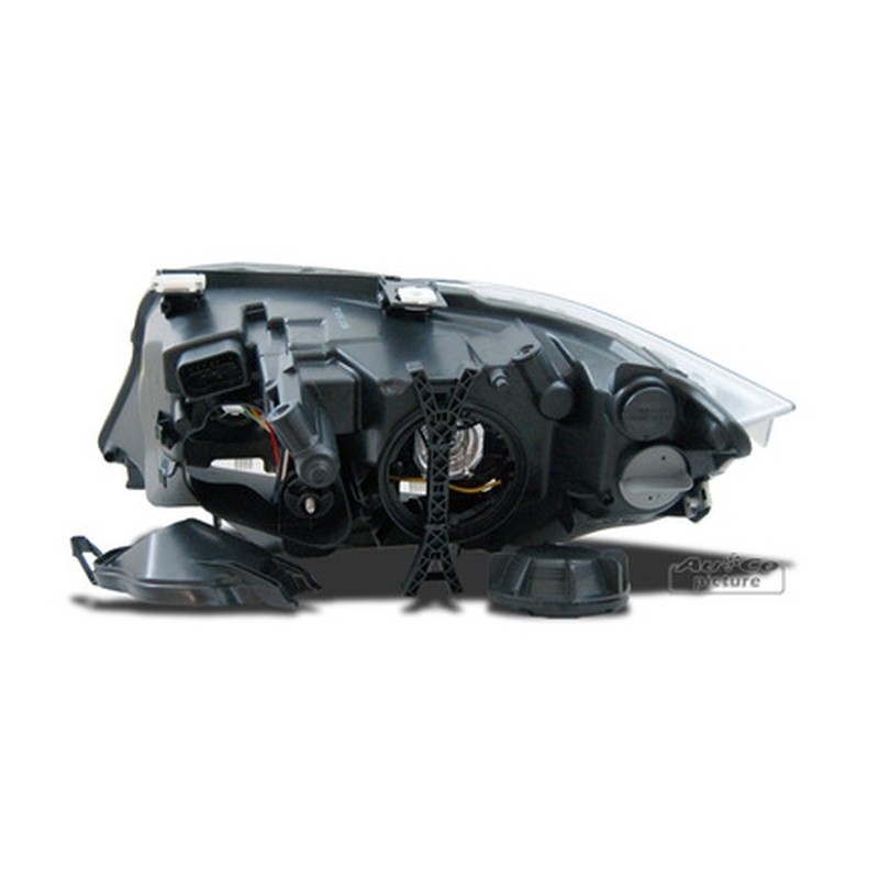 Projecteurs avec 2 Angel Eyes LED pour BMW E90 / E91