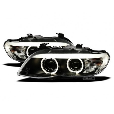 XENON Projecteurs avec 2 Angel Eyes pour BMW E53 / X5