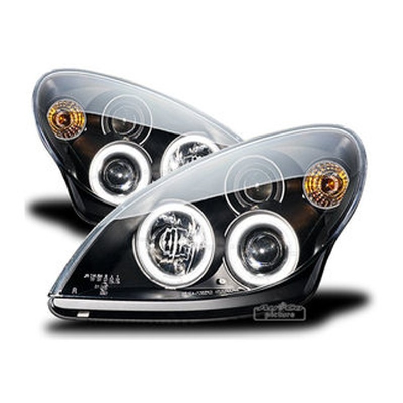 Projecteurs  avec 2 Angel Eyes  Citroen Xsara (Phase II)