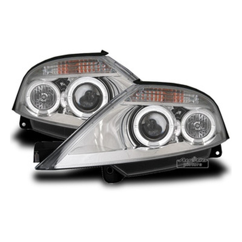 Projecteurs  avec 2 Angel Eyes  Citroen C3