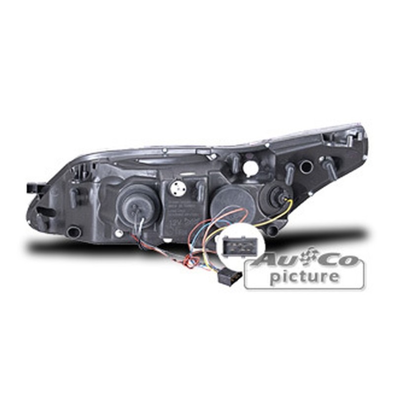 Projecteurs  avec 2 Angel Eyes  Citroen C4