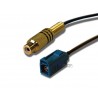 Fakra to RCA adapter with cable Fakra to RCA adapter with cable