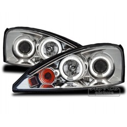 Projecteurs  avec 2 Angel Eyes  Ford Focus I (C170)