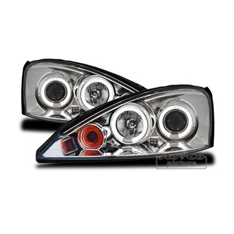 Projecteurs  avec 2 Angel Eyes  Ford Focus I (C170)