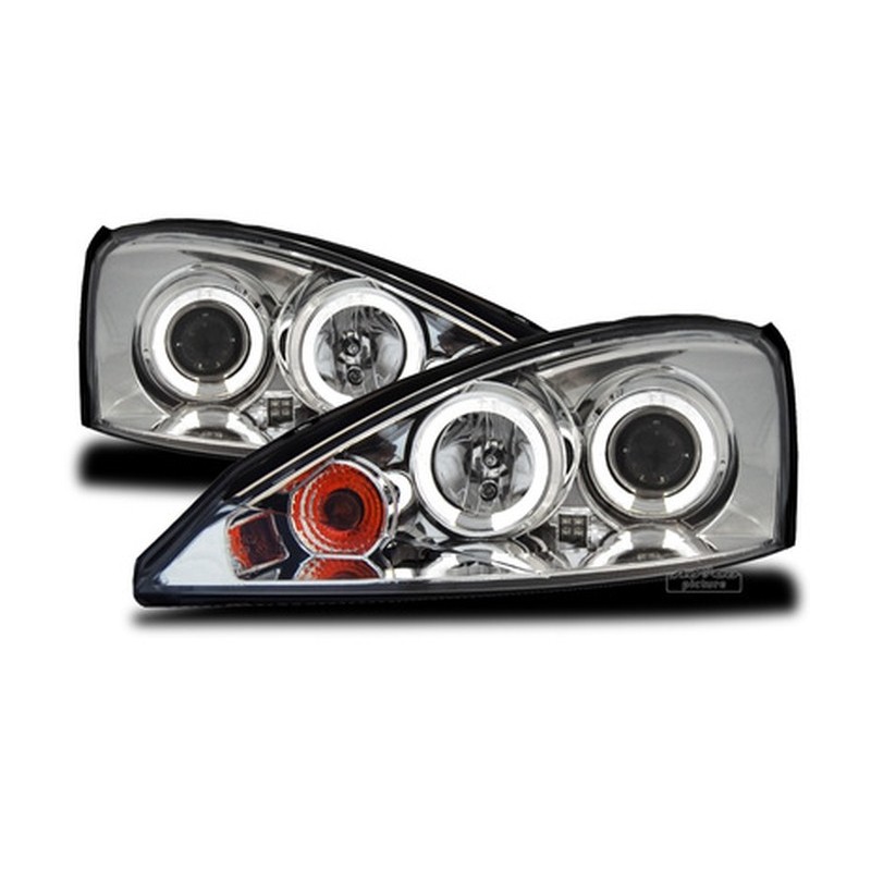 Projecteurs  avec 2 Angel Eyes  Ford Focus I (C170)