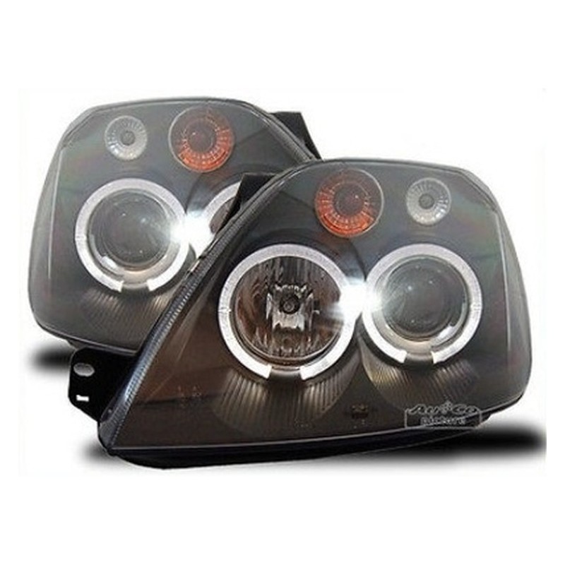 Projecteursavec 2 Angel EyesFord Fiesta MK6