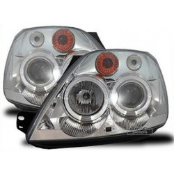 Projecteurs  avec 2 Angel Eyes  Ford Fiesta MK6