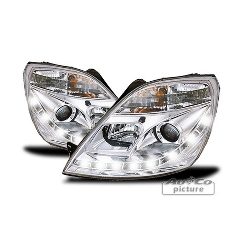 Projecteurs  Optique Feux Diurnes  Ford Fiesta MK6