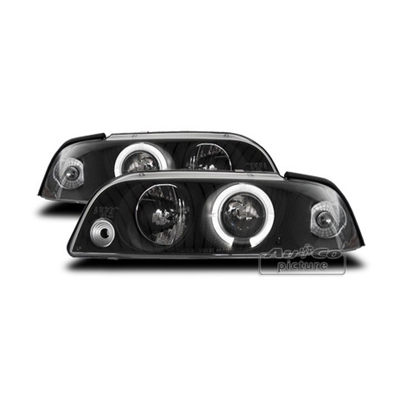 Projecteurs  avec Angel Eyes  Fiat Punto (Typ 176)