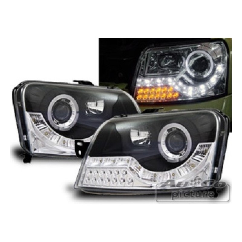 Projecteurs  Optique Feux Diurnes  Fiat Panda (169)