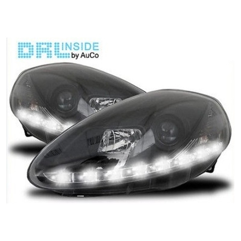 Projecteurs avec Feux Diurnes pour FIAT GRANDE PUNTO (199)