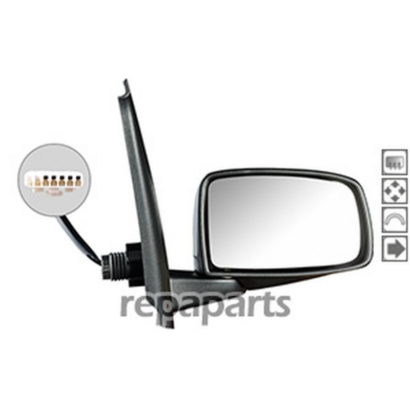 Rétroviseur extérieur  Fiat Panda (169)  droite