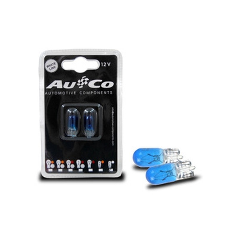 Ampoule bleu  T10 12V 5W