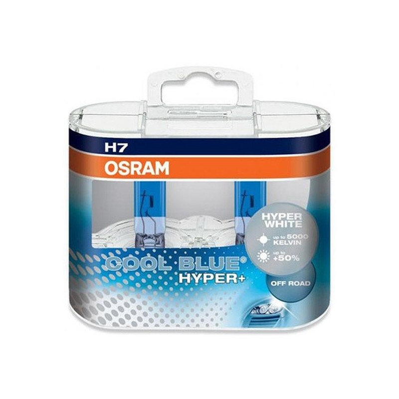Lampe Halogène H7 Osram Cool Blue Hyper+ 5000K