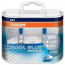 Lampe Halogène H1 Osram Cool Blue Hyper+ 5000K