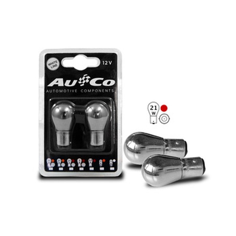 Ampoule chrome  12V 21W Ba15s