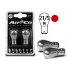 Ampoule chrome 12V 21/5W Bay15d Ampoule chrome 12V 21/5W Bay15d