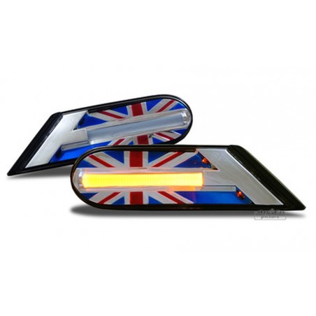 Clignotant de coté LED R56/R55/R57/R58/R59 Union Jack Design