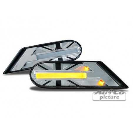 Clignotant de coté LED R56/R55/R57/R58/R59 Union Jack Design