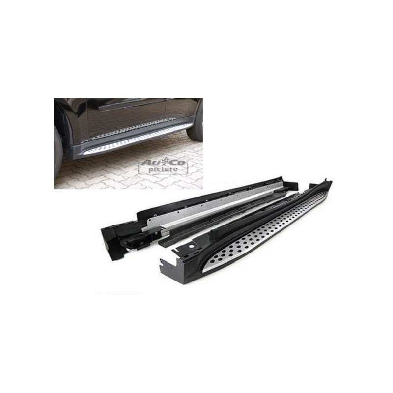 Marche-pieds en aluminium de AuCo pour Mercedes ML W164