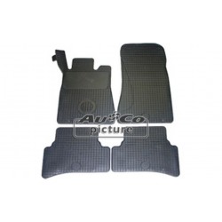 Tapis de sol en Caoutchouc de AuCo pour Mercedes Classe C (W203)