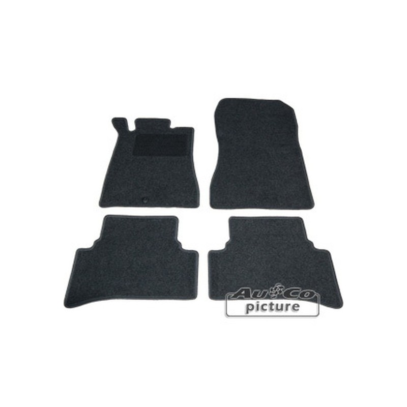 Tapis de sol textile de AuCo pour Mercedes Classe C (W202)