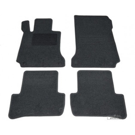 Tapis de sol textile de AuCo pour Mercedes Classe C (W204/S204)