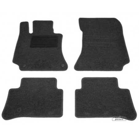 Tapis de sol textile de AuCo pour Mercedes Classe E (W212) / CLS (C218)