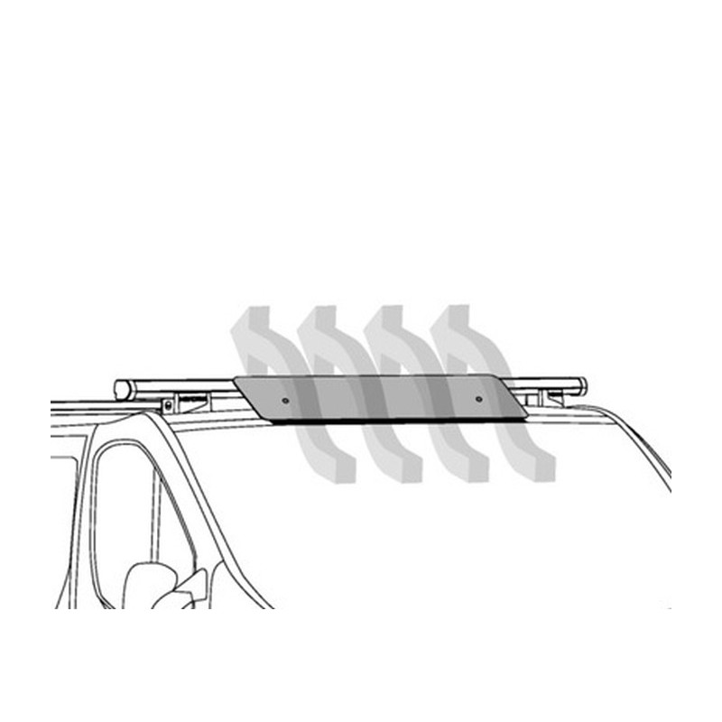 NORDRIVE KARGO Déflecteurs de vent (110 cm) pour Barres de Toit