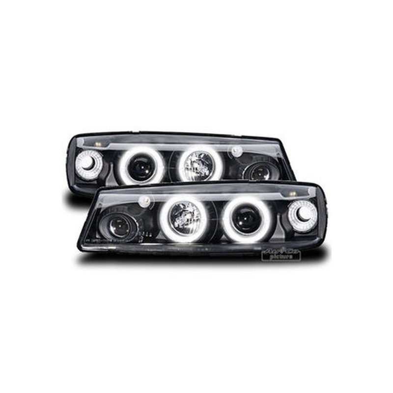 Projecteurs  avec Angel Eyes  Opel Calibra