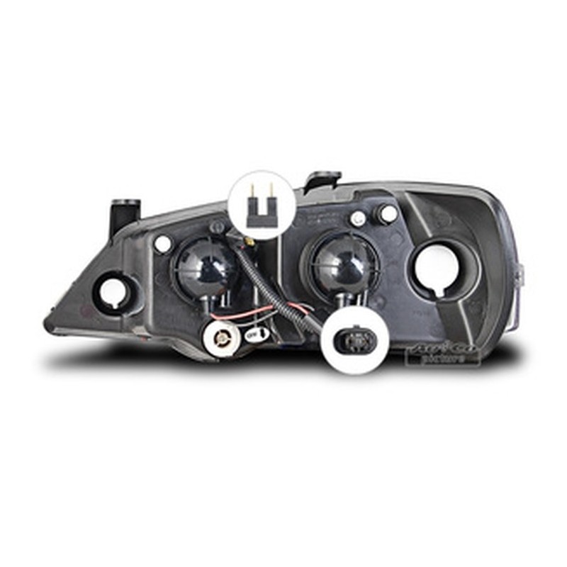 Projecteurs avec Angel Eyes pour OPEL ASTRA (G)