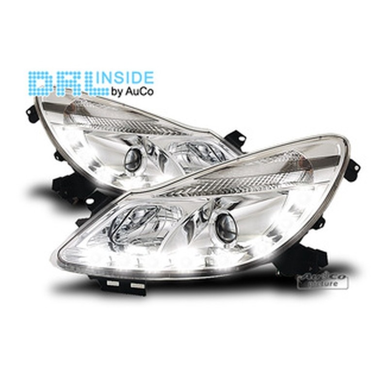 Projecteurs  avec Feux Diurnes  Opel Corsa (D)
