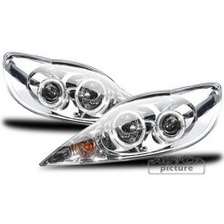 Projecteurs  avec 2 Angel Eyes  Peugeot 107
