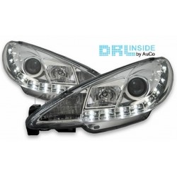 Projecteurs  avec Feux Diurnes  Peugeot 206/206 CC