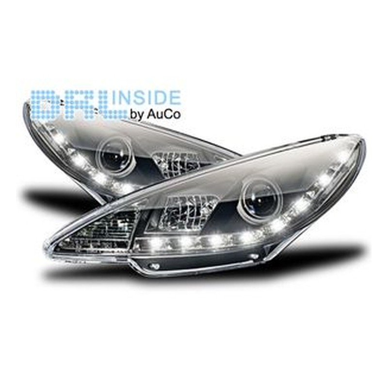 Projecteurs  avec Feux Diurnes  Peugeot 206/206 CC