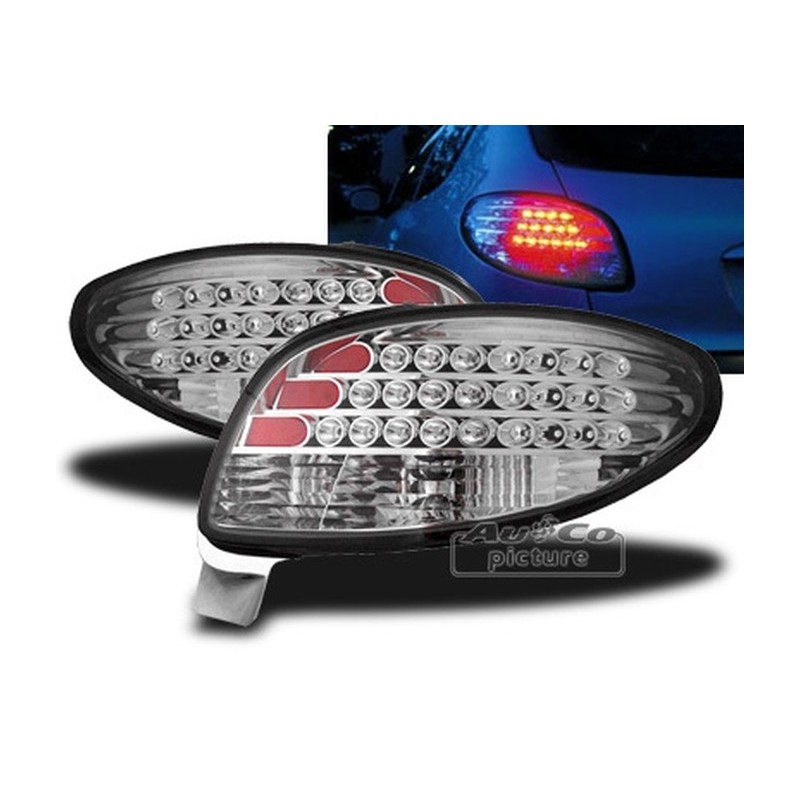 Feux arrière LED  Peugeot 206 Berline