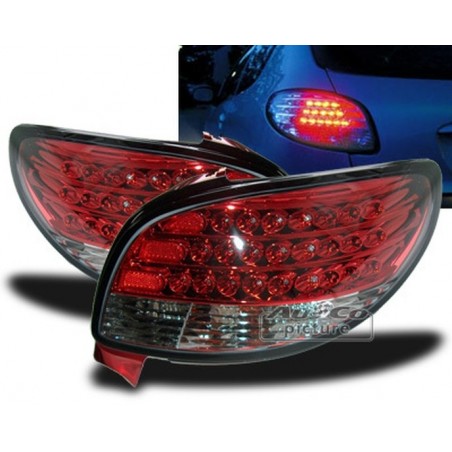 Feux arrière LED  Peugeot 206 Berline