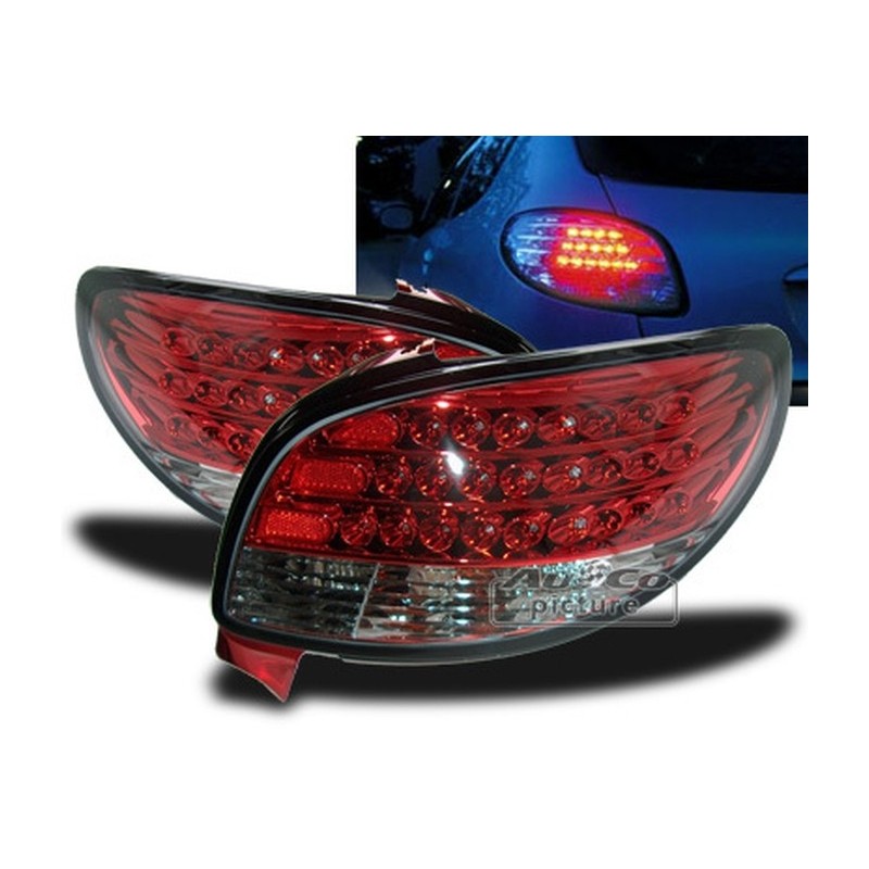 Feux arrière LED  Peugeot 206 CC