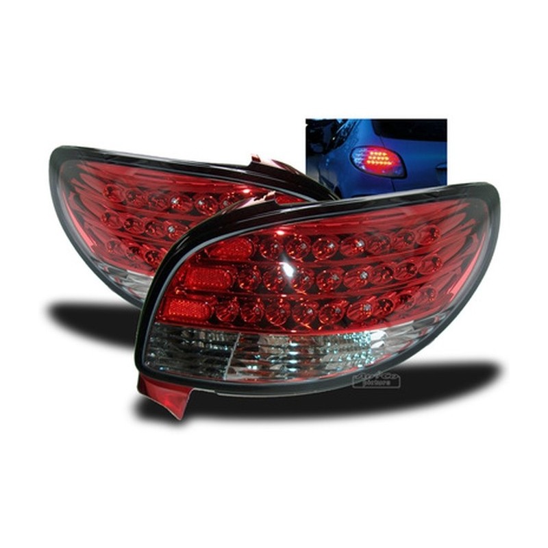 Feux arrière LED  Peugeot 206 CC