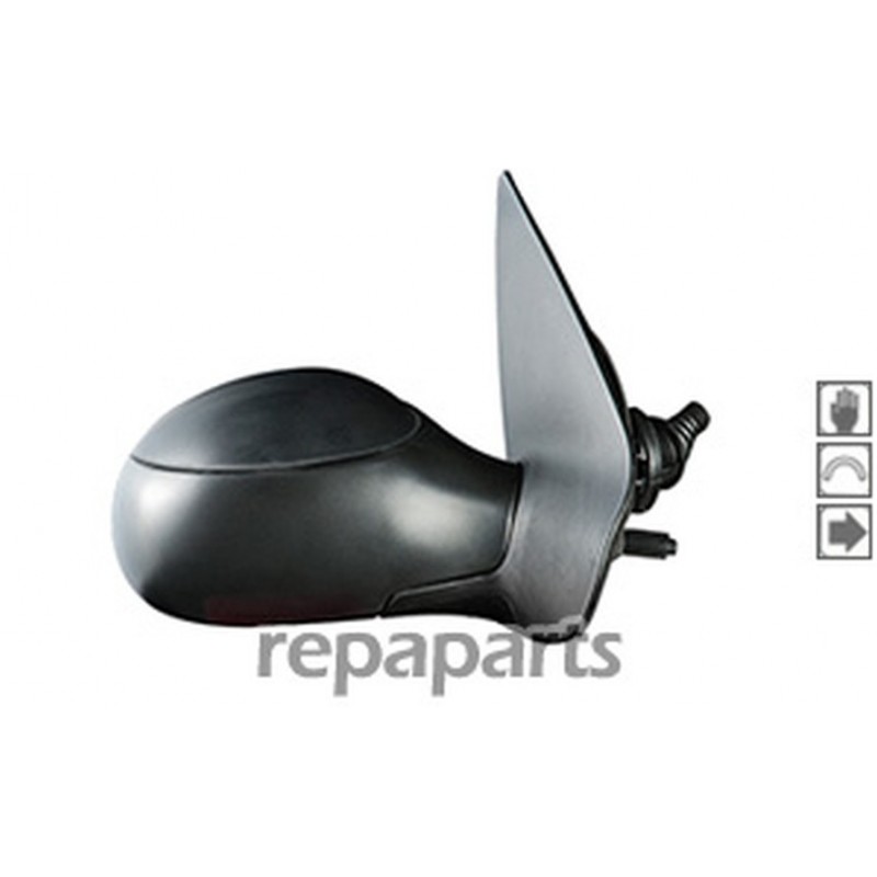Rétroviseur extérieur Peugeot 206 droite Rétroviseur extérieur Peugeot 206 droite