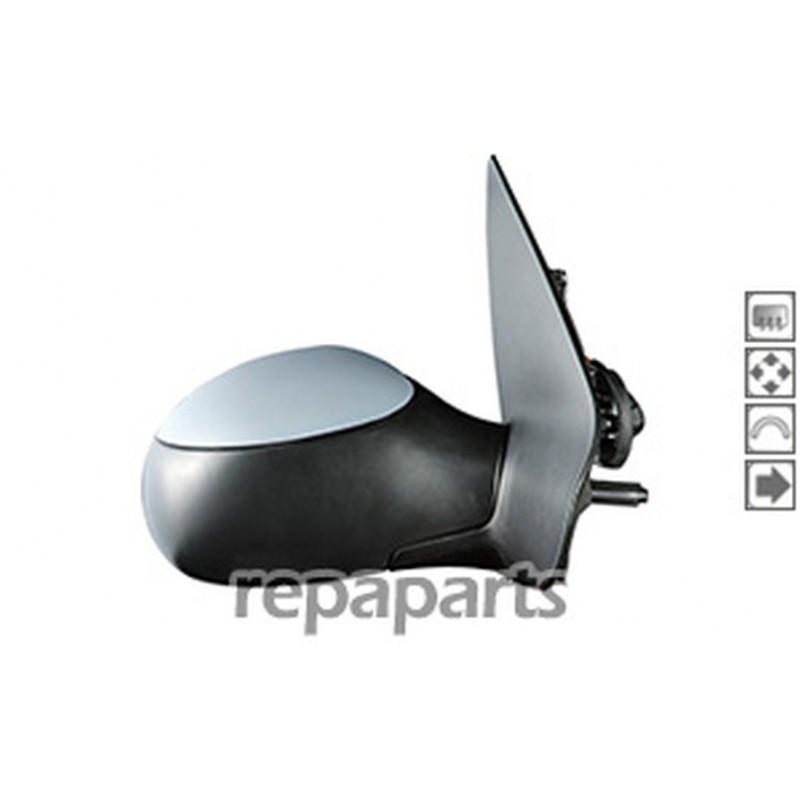 Rétroviseur extérieur  Peugeot 206  droite