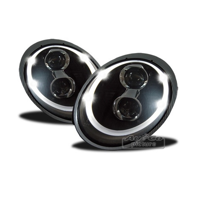 Projecteurs Xénon avec LED Optique Feux pour Diurnes PORSCHE 997