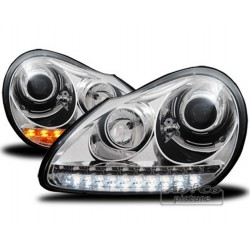 Projecteurs Xénon avec LED Optique Feux Diurnes Porsche Cayenne (9PA)